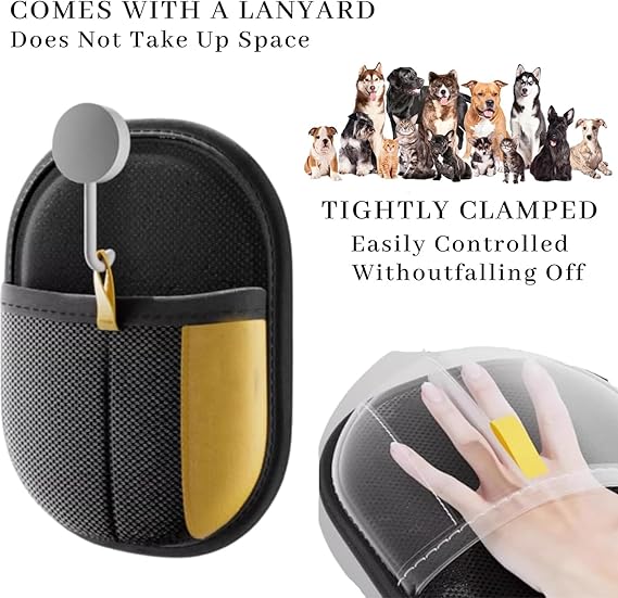 Double Sided Pet Grooming Gloves Hair Removal Tools,effective hair removal Reusable Dog & Cat Hair Remover Glove multifunctional Remove static electricity Cleaning, Hair Removal, Grooming Gloves
